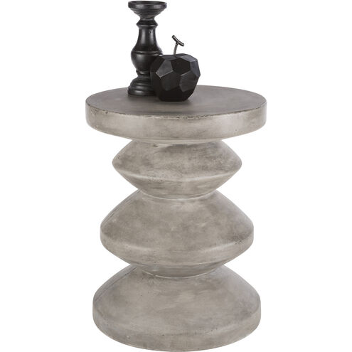 Athen 20.5 X 16.5 inch Grey Outdoor End Table